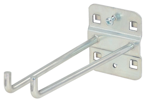 KS Tools Porte-outils double avec extrémité à crochet vertical, diamètre 6 mm, 150 mm, 860.0819