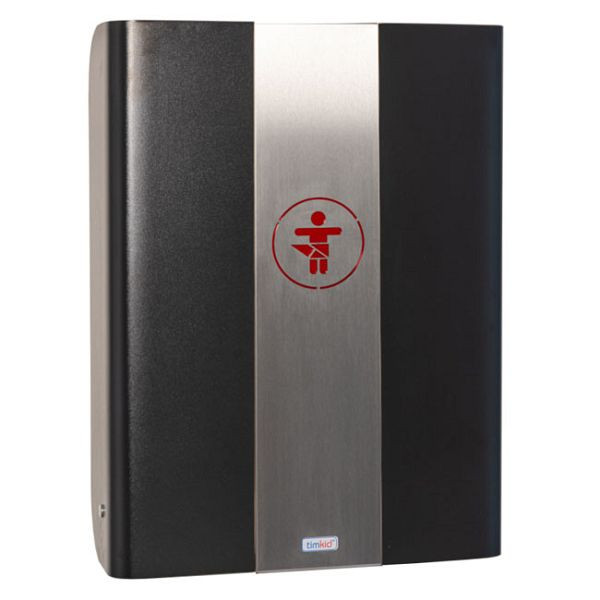 KEMMLIT table à langer Pamplona - acier inoxydable anthracite, 205.855