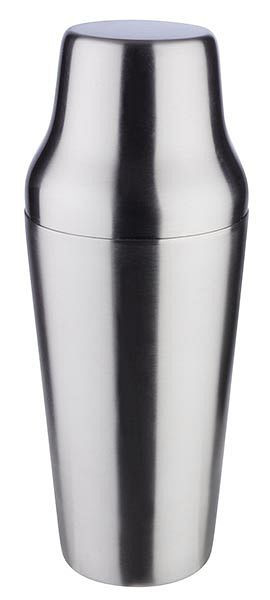 Shaker parisien APS, Ø 9,5 cm, hauteur : 24 cm, inox, mat, volume : 0,7 litre, 93179