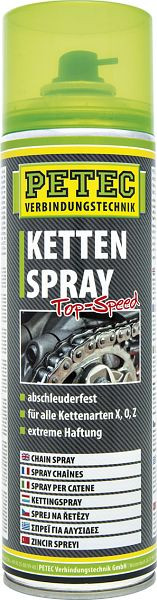 Spray pour chaîne Petec, 500 ml, unité: 6 pièces, 70550