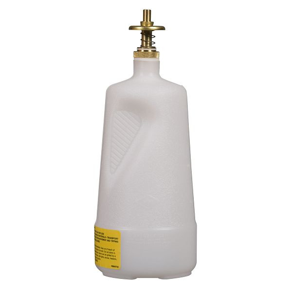 Récipient doseur Justrite 1404, 7,9 cm x 14 cm, blanc, JUT14005WH