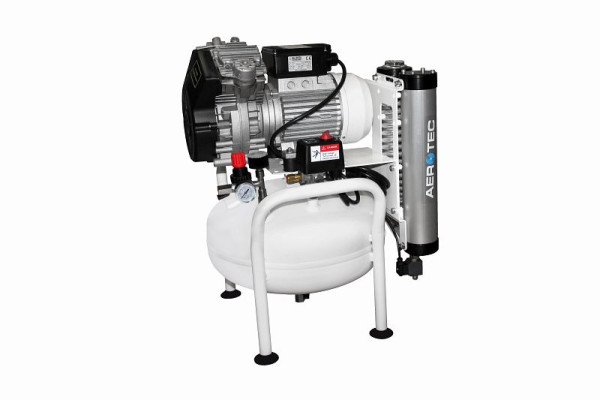 AEROTEC Compresseur air comprimé avec sécheur sans huile, XTR 2D-25 L, 2013200