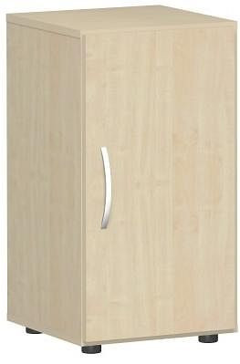 geramöbel armoire à double porte avec pieds, poignée gauche ou droite, amortisseur de porte inclus, non verrouillable, 400x420x752, érable/érable, S-342100-AA