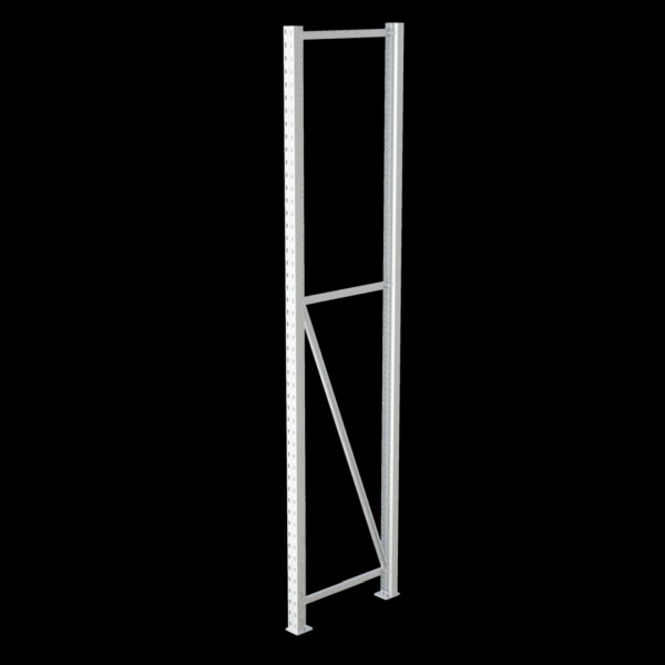 Cadre de support BITO FlexSet /F3 2504x600 2 plaques de base montées sans chevilles galvanisées U-Bl, C0060-0032