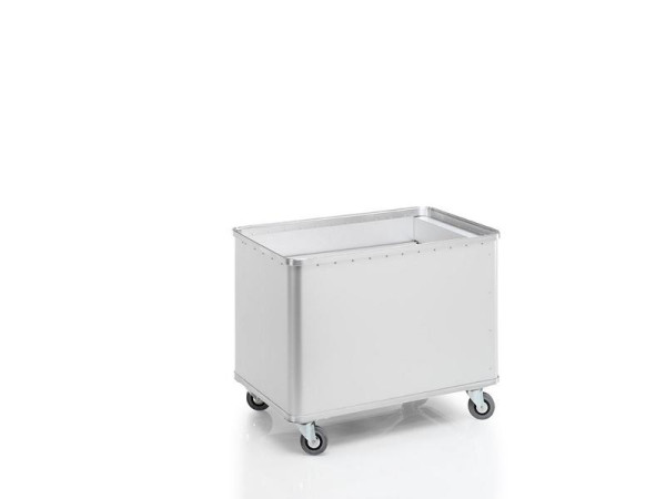 Chariot à ressorts Gmöhling anodisé G®-ERGO D 1408 / 350 D Classic, 380 l, 022140805