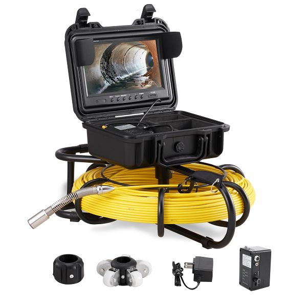VEVOR 91.5m 9 "caméra de tuyau caméra d'égout caméra d'inspection caméra endoscope 720P 6h, JLKXSGDNK99158A0GV2
