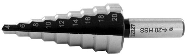 Foret étagé Famag HSS, Ø extérieur: 4-12 mm, 3692.012.00