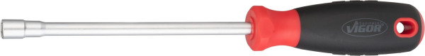 Tournevis clé à douille 6 pans VIGOR, profil 6 pans extérieur, 8 mm, V4222