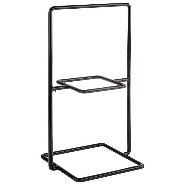 Présentoir de buffet APS, 23 x 19 x 40,5 cm, métal, PVC, noir, avec revêtement antidérapant, -PERFECTO-, 33304