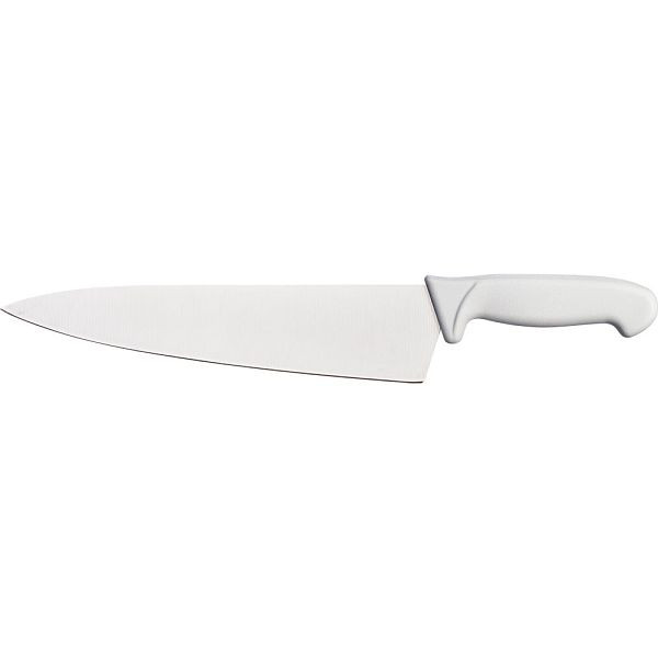 Couteau de chef Stalgast Premium, HACCP, manche blanc, lame inox 26 cm, MS2415260