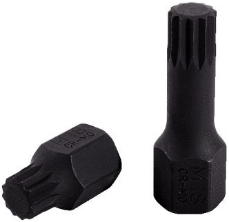 KS Tools Douille spéciale 1/2" DUODRIVE XZN, M18, 43 mm courte, 515.1165