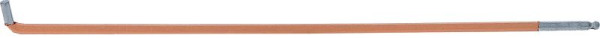 KS Tools Clé à douille hexagonale à tête sphérique, XL, 1/16", coudée à 108°, 151.4431