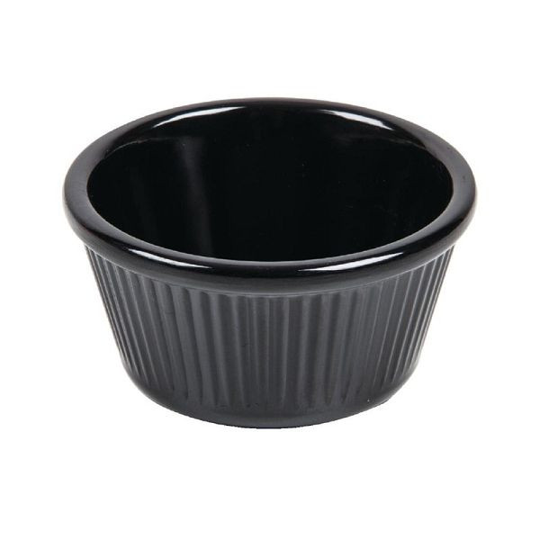 Moules OLYMPIA Kristallon cannelés noir 2.8cl, DM162