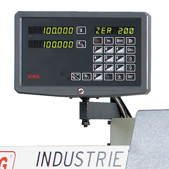 Indicateur de position numérique ELMAG 'SINO' pour 3 axes jusqu'à 2000 mm d'entraxe, 88088