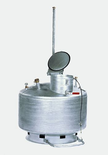 Dépôt de substances dangereuses DENIOS T-ELH, 400 litres, utilisable par des experts, 157-084