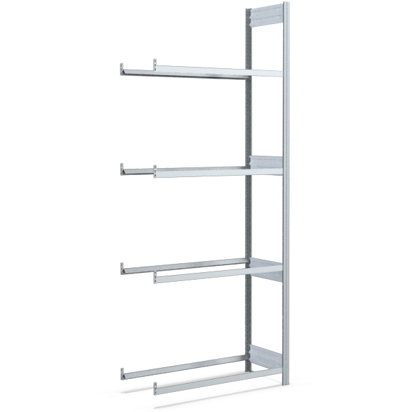 Bito Rack Rack à pneus BITO 2499x1008x424 champ complémentaire 4 niveaux ...
