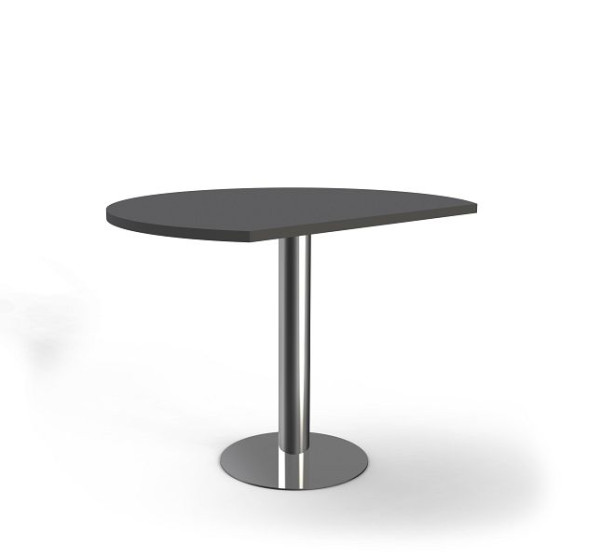 Table de réunion Kerkmann D 1000 x H 720-820 mm, Artline, couleur : anthracite, 11765713