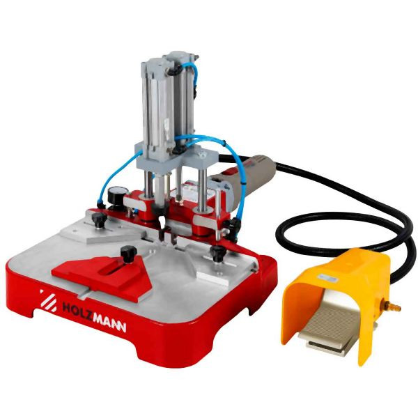 Fraiseuse pneumatique à double rainure Holzmann, KNF2PNEU_230V