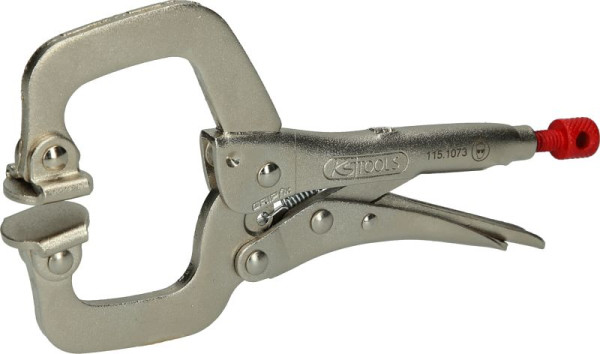KS Tools Pince à souder, mâchoires de serrage mobiles 0-35 mm, 115.1073