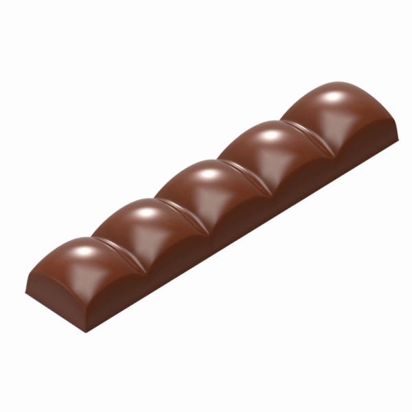 Moule à chocolat Schneider - boule carrée en barre, 275 x 135 x 24 mm / 117,5 x 23,5 x 14 mm, 36,5 g, 1 x 8 pièces, 421899
