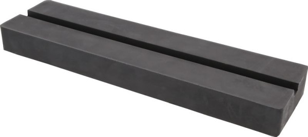 KS Tools patin en caoutchouc 09 avec rainure pour plates-formes élévatrices, 373 x 100 x 35 mm, 160.0484
