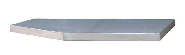 Plaque d'angle Kunzer en acier inoxydable, WES34S