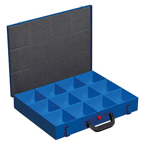 Bedrunka+Hirth Flex-Box-Métal, 440 x 370 x 70 mm, 12 inserts, 04.KK454121