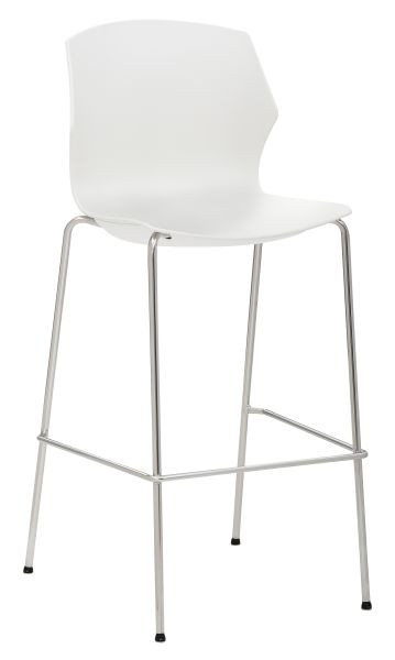 Tabouret Mayer Sitzmöbel 1160, blanc, lot de 2, 1160_01_02