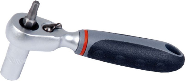 Projahn 1/4" double cliquet réversible pour embout + douille, 4290