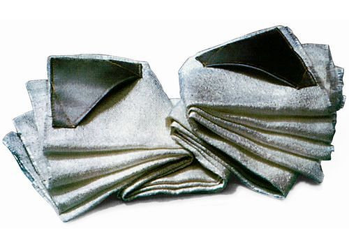 Couverture anti-feu DENIOS en tissu de verre texturé, testée selon la norme DIN EN 1869, 164-337