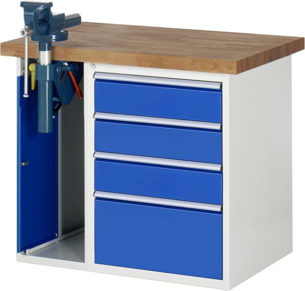 Etabli RAU série 7000 - modèle 7510-2, L1000 x P700 x H890 mm, 13-7510A2-107B4M.11