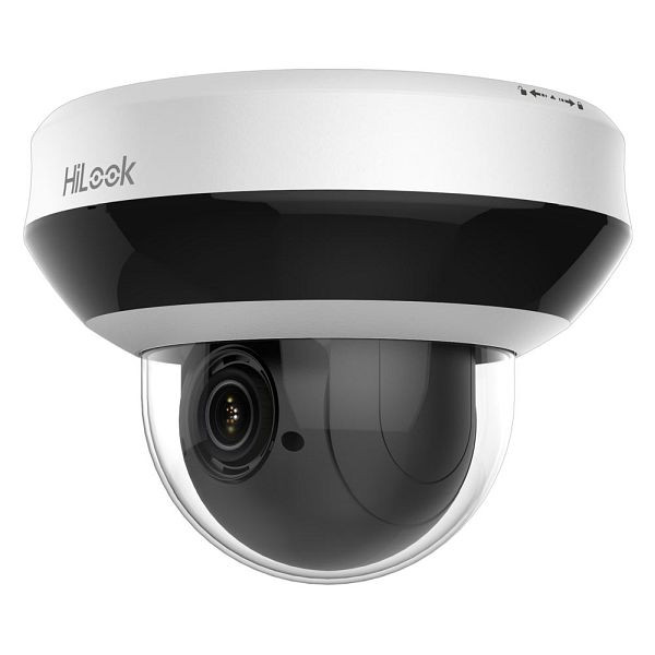 HiLook PTZ-N2404I-DE3 4MP Full HD PoE Mini PTZ Caméra de surveillance réseau étanche avec zoom optique 4x et zoom numérique 16x, hln240
