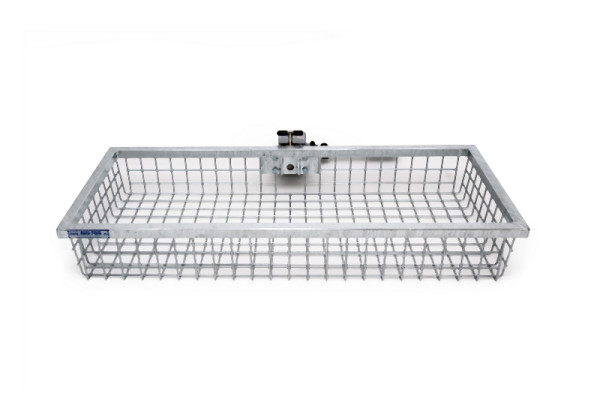 Porte-bagages arrière Optimal, abaissable avec dégagement rapide en taille 1200 x 500 x 175 mm, 101457