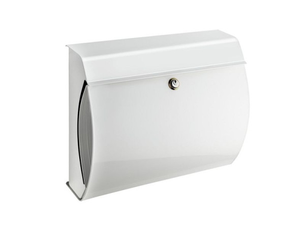 Boîte aux lettres BURG-WÄCHTER Verona 844 W, 2 x clés, HxLxP (extérieur) : 354 x 404 x 150 mm, blanc, 34350
