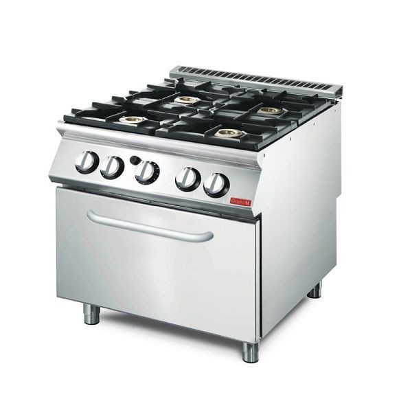 Cuisinière à gaz Gastro M avec four 70 / 80CFGB, GL928