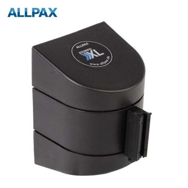 ALLPAX Stoppo XL ruban de délimitation pour montage mural 9,1 m - noir, 10010359