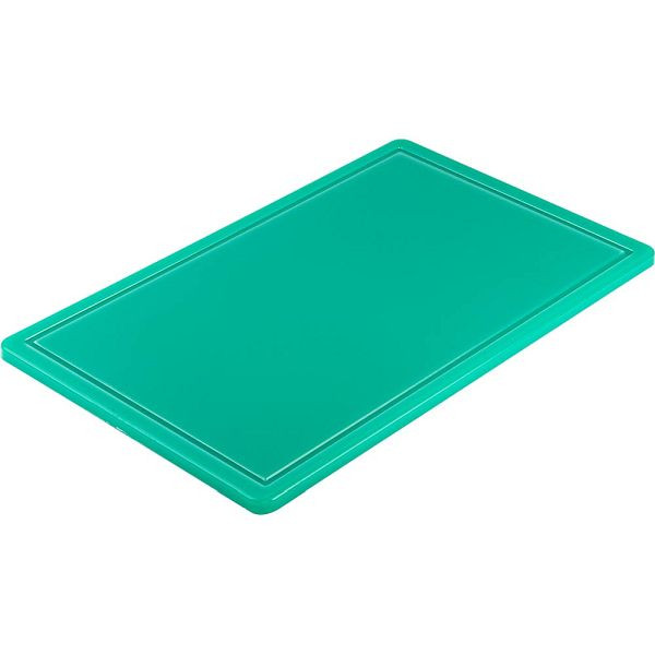 Planche à découper Stalgast, HACCP, couleur verte, GN1/1, épaisseur 15 mm, MS1202530