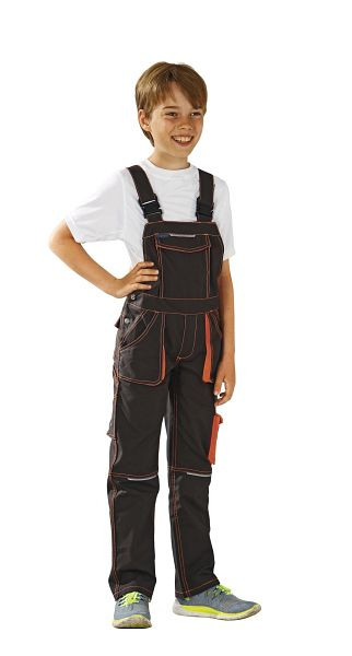 Salopette Planam Basalt Neon Junior, olive/orange, taille 158/164, 6122158