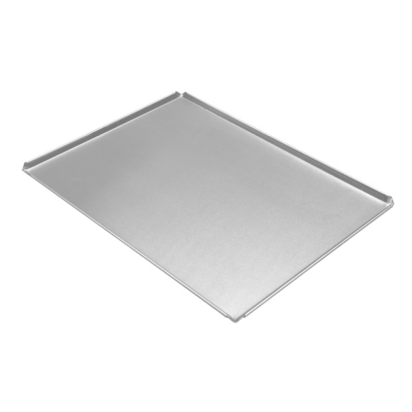 Plaque à pâtisserie Schneider aluminium 300 x 400 x 10 mm 4 faces 45°, 381020