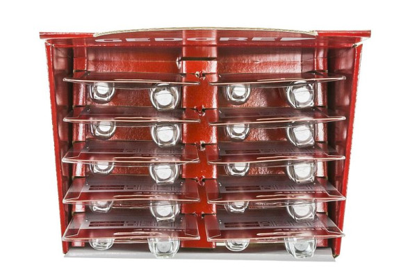 GEDORE jeu d'adaptateurs et d'extensions rouges 6 en 2, 2 pièces, 3300524