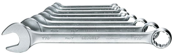 Jeu de clés mixtes GEDORE, impériales, 6091450
