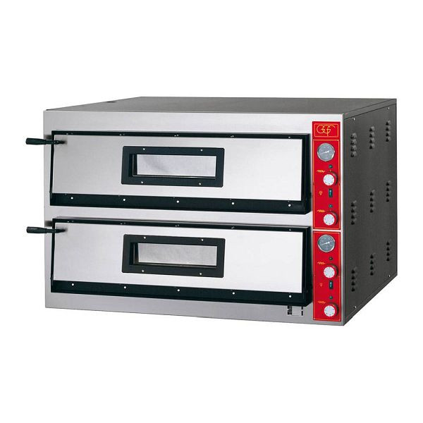 Four à pizza à deux chambres GGF, 19,2 kW, 1150 x 1020 x 750 mm (LxPxH), PP0402930