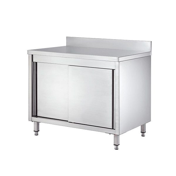 Armoire de travail Vaiotec EASYLINE 600 / 2 portes coulissantes et dosseret L : 1000 mm, 10160
