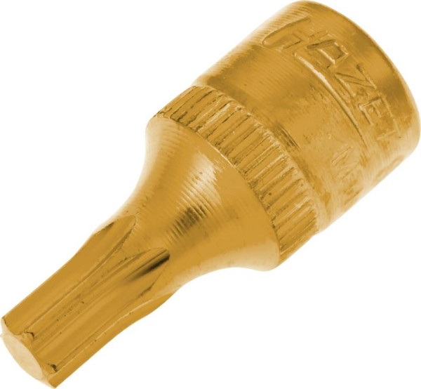 Douille tournevis Hazet TORX®, carré creux 6,3 mm (1/4 pouce), profil intérieur TORX®, T30, 8502-T30