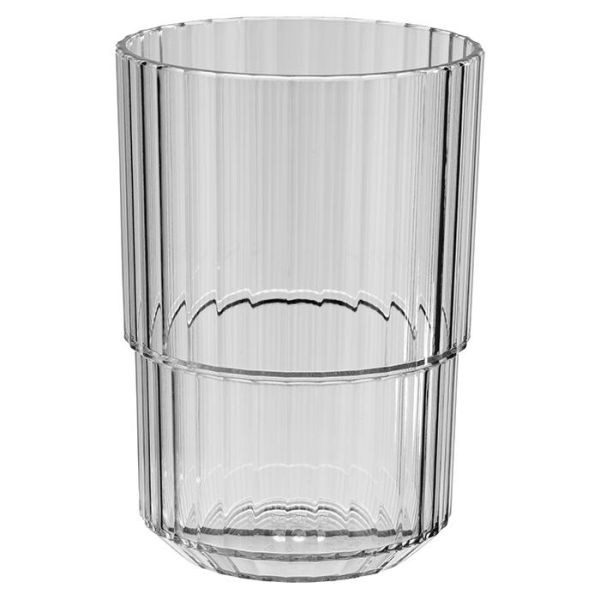 Gobelet APS -LINEA-, Ø 8,5 cm, hauteur : 12 cm, Tritan, 400 ml, couleur : gris français, lot de 48, 10568