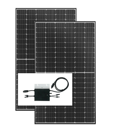 venturama set petite centrale - 2 x module PV et 1 x onduleur 600W, 2000010