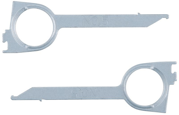 KS Tools Outil de déverrouillage de l'appareil radio/navigation Becker, 2 pièces, 500.1377