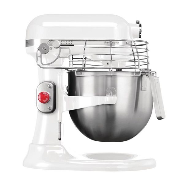 Robot culinaire professionnel KitchenAid blanc 6,9L, CB575