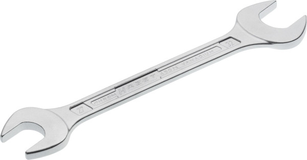 Clé à fourche double Hazet, profil hexagonal extérieur, 27 x 32 mm, 450N-27X32