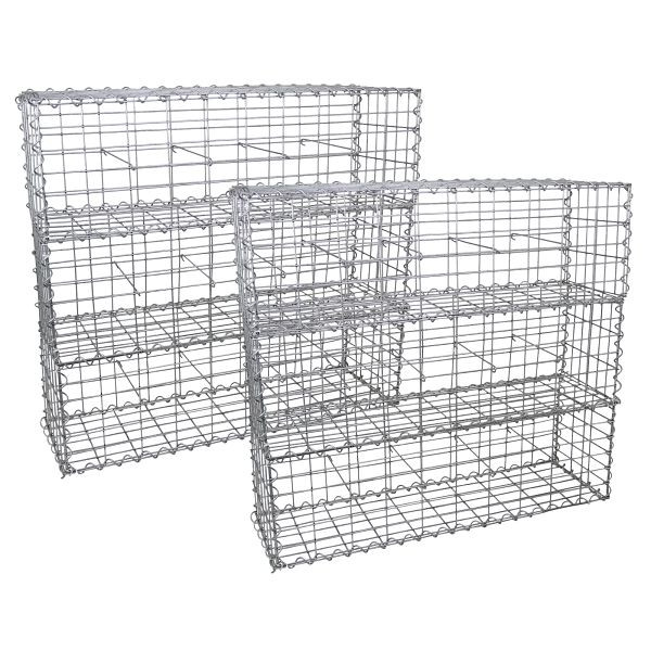 Gabions KuKoo 100 x 30 x 30 cm / 6 paniers, 25305